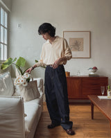 ステッチマルチポケットデニム (2 color)