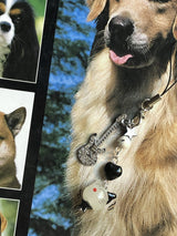 nerd rockstar kitty key-ring