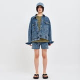 JINRO OVERSIZED DENIM TRUCKER JACKET
