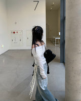 Aber denim pants