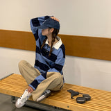 [Bellide made] ストライプ長袖Tシャツ