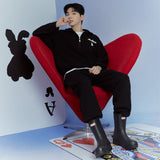 バニーベアハーフジップアップセットアップ / BUNNY BEAR HALF ZIP-UP SET-UP