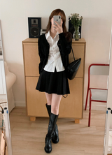 Basic V-neck Knit Cardigan (11color)