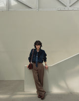 f/w デプスワイドスラックス (4 color)