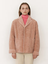RIVERSIBLE MUSTANG JACKET PINK