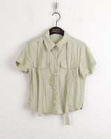 Oa tie set pocket collar southern shirt
