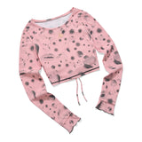 レイヤード長袖ラッシュガード / LAYERED LONG SLEEVE RASHGUARD [PINK]