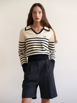 HALF SLACKS PANTS CHARCOAL