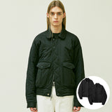 REVERSIBLE CWU-45P FLIGHT BOMBER JACKET BLACK