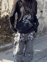 エンジェルルーズフィットニットウェア / angel loose fit knitwear