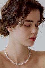 Matt Hoop One-touch Earrings
