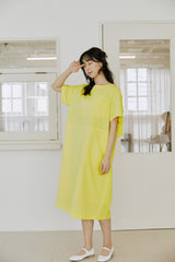 レイヤードリボンワンピース / layered ribbon onepiece yellow