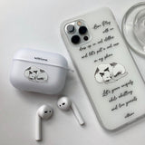 Cat drawing A Nap Phone Case