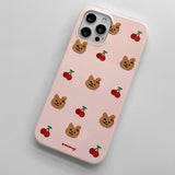 Cherry pattern Bumper case (6691498295414)
