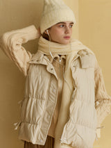WINTER TWIST KNIT ZIP-UP