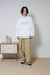 ブラインドストリングロングスリーブ/Blind String Long Sleeve (White)