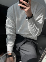 Tweet Bookle Hair Round Knit (5color)