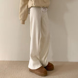 [BELLIDE MADE / 2 lengths] velour corduroy training pants
