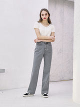 ワイドデニムパンツ / W50 WIDE DENIM PANTS_GRAY