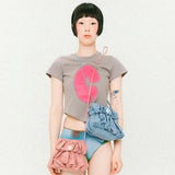 Cancan String Cross Bag Dust Pink