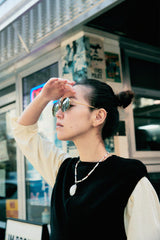 [FAKEME] 11AM GLD B-titanium sunglasses (6587990114422)