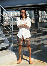 Multi-Ethnic Patterned Pants 