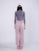 STITCHES TRACK PANTS (PINK)