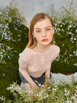 パンチングハーフパフィニットセット / Punching Half Puffy Knit Set (2colors)