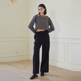 ベーシックバンディングパンツ/BASIC BANDING PANTS (BLACK)