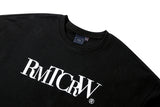 リセントロゴスウェットシャツ/RECENT LOGO SWEAT SHIRT_BLACK