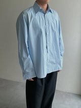 back button slit shirt(2colors)
