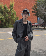 ロンドスリーボタンブレザー / [自主製作] Lond three button blazer (2 color)
