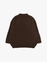 ROUND CABLE SWEATER