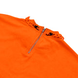 ディタチャブルチェーンテリーTシャツ/[UNISEX] Detachable Chain Terry T-Shirt (Orange)