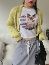 フラッフィーカーディガン / Fluffy Cardigan (5color)