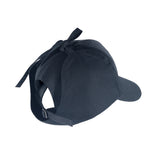 EAR FLAP BALL CAP BLACK / COTTON FLAP