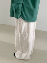 Standard banding two tuck pants