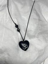 Heart AUM - Wood