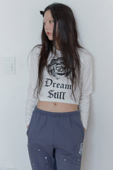 ローズプリント長袖Tシャツ / Rose Print t (3 colors)