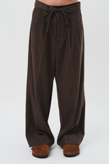 Oriental Rope Wide Trousers (2color)
