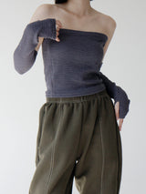 ニットトップ/Knit Top (3color)