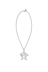 ダブルスターネックレス / double star necklace