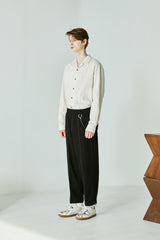 CLEAR STRIPE LINEN SHIRT (6538802397302)