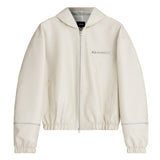 レザーウィンドブロック / Leather Wind Block (Cream)