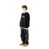 フィリングステーションスウェットシャツ / FILLING STATION SWEAT SHIRTS MSHCR003-BK