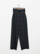 2ベルトワイドスラックス / Two Belt Wide Slacks (3color)