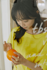 レイヤードリボンワンピース / layered ribbon onepiece yellow