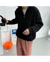 2WAYウールニットジップアップ / RU Two-way Wool Knit Zip-Up (3 colors)