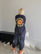 バスケットボールエンブロイダリーTシャツ / VENTIQUE basketball Embroidery T 5color
