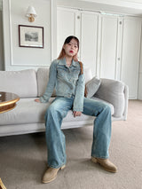 ミニデニムジャケット/no.3981 mini denim jacket